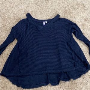 Navy blue sweater